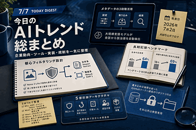 AWS・メルカリ・Sakana・OpenAI等：守りと本番運用の設計公開