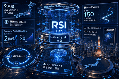 Sakana AI：RSI Lab設立