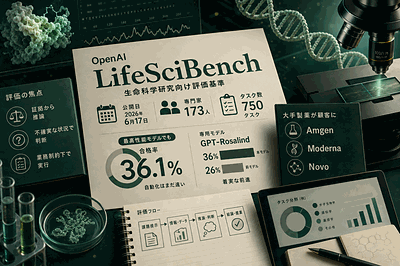 OpenAI：LifeSciBench公開
