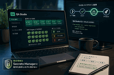 AWS：QA Studio機能拡張