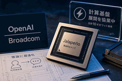 OpenAIとBroadcom：推論特化チップ発表