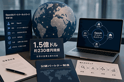 OpenAI：パートナー網を立上げ