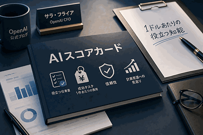サラ・フライア：AIスコアカード発表