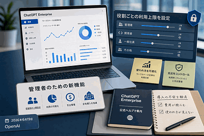 OpenAI：支出管理と利用分析を追加