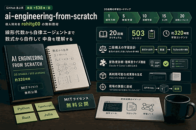 rohitg00：AI自作教材公開