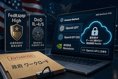 AWS：政府基準に対応