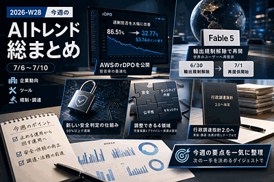 AWSとAnthropic等：安全対策と規制解除
