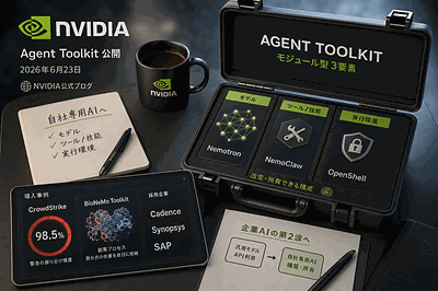 NVIDIA：Agent Toolkit公開