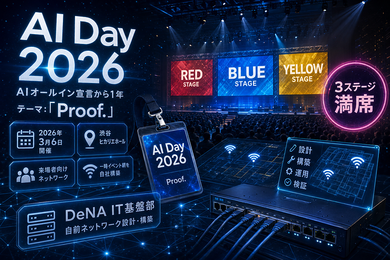 DeNA IT基盤部：来場者ネット構築