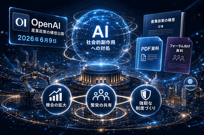 OpenAI：産業政策の構想公開