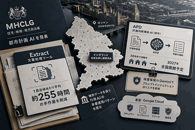 英MHCLG：都市計画AI発表