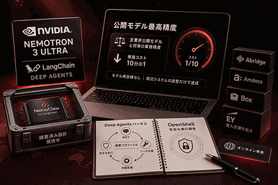 NVIDIAとLangChain：公開モデル最高精度達成