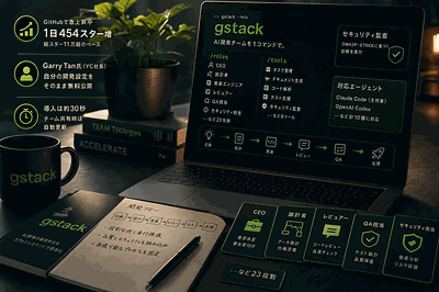 Garry Tan氏：gstack無料公開