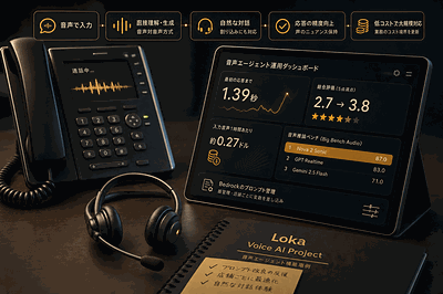 開発企業Loka：音声エージェント構築