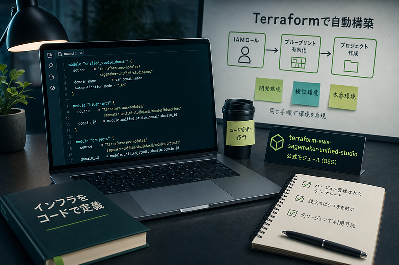 環境再現をTerraformで固定する
