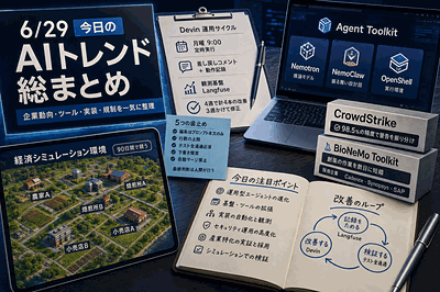 DeNA・NVIDIA・Anthropicら：運用型エージェントと基盤