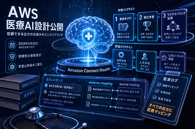 AWS：医療AI設計公開