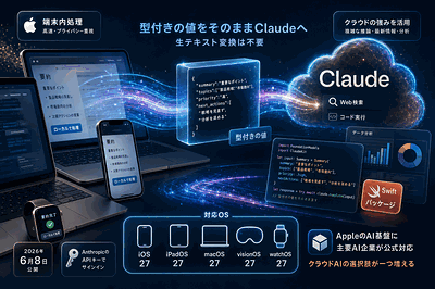 Anthropic：Claude呼出Swift部品公開