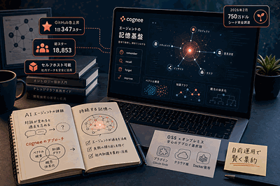 cognee開発元：記憶基盤が急伸
