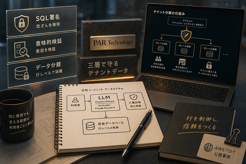 利用者ごとに見える行を厳密に限定する