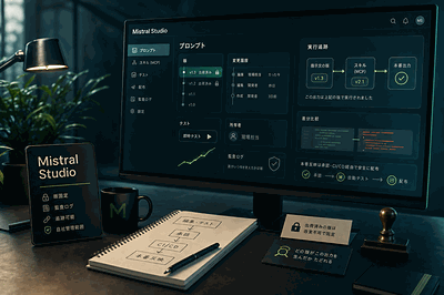 Mistral AI：プロンプト版管理を提供