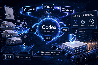 OpenAI・Thrive・Crete：税務エージェント構築