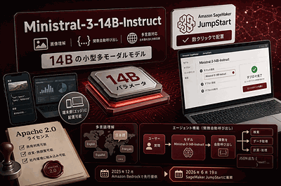 AWSとMistral AI：14Bモデル提供開始