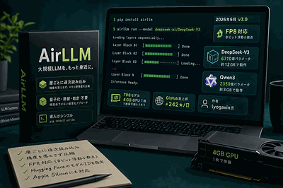 lyogavin氏：AirLLMがGitHub急上昇