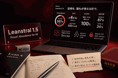 Mistral AI：Leanstral 1.5公開