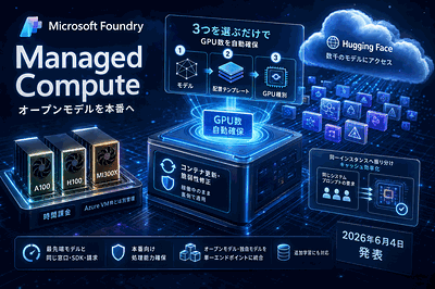 Microsoft：新GPU基盤発表