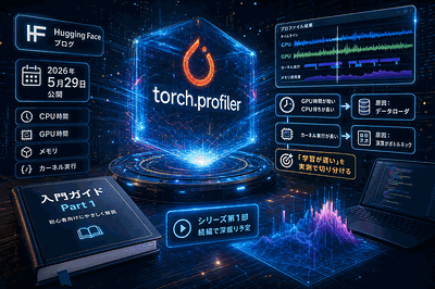 Hugging Face：torch.profiler入門公開