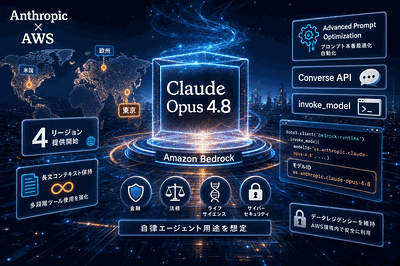 Anthropic/AWS：Opus 4.8提供開始