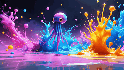 Civitai上のLoRA作者：スプラトゥーン風LoRA公開
