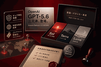 OpenAIとAWS：GPT-5.6を正式提供
