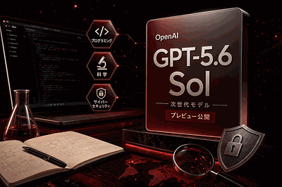 OpenAI：GPT-5.6 Sol公開