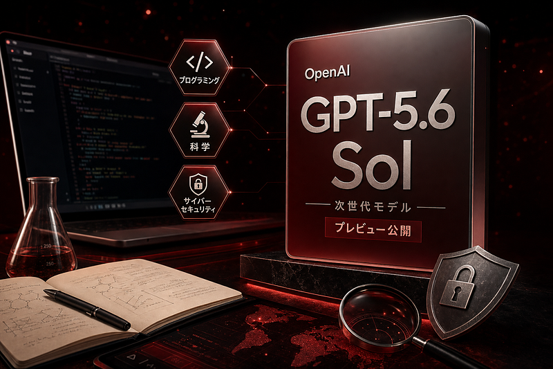 GPT-5.6 Solは能力強化と安全対策を同時提示