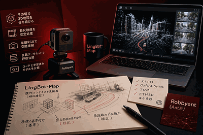 Robbyant（Ant系）：3D復元モデル公開