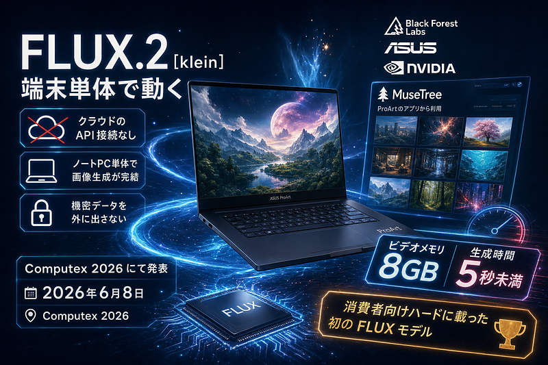 画像生成とエージェントがクラウド非依存に
