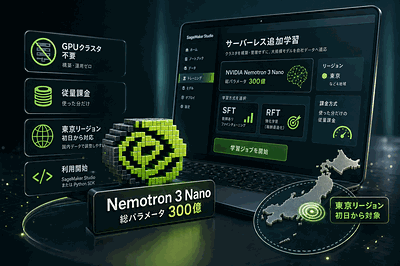 AWS(SageMaker AI)：Nemotron追加学習対応