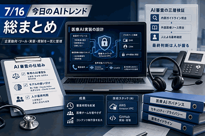 AWS・ScienceSoft他：医療実装と自動化
