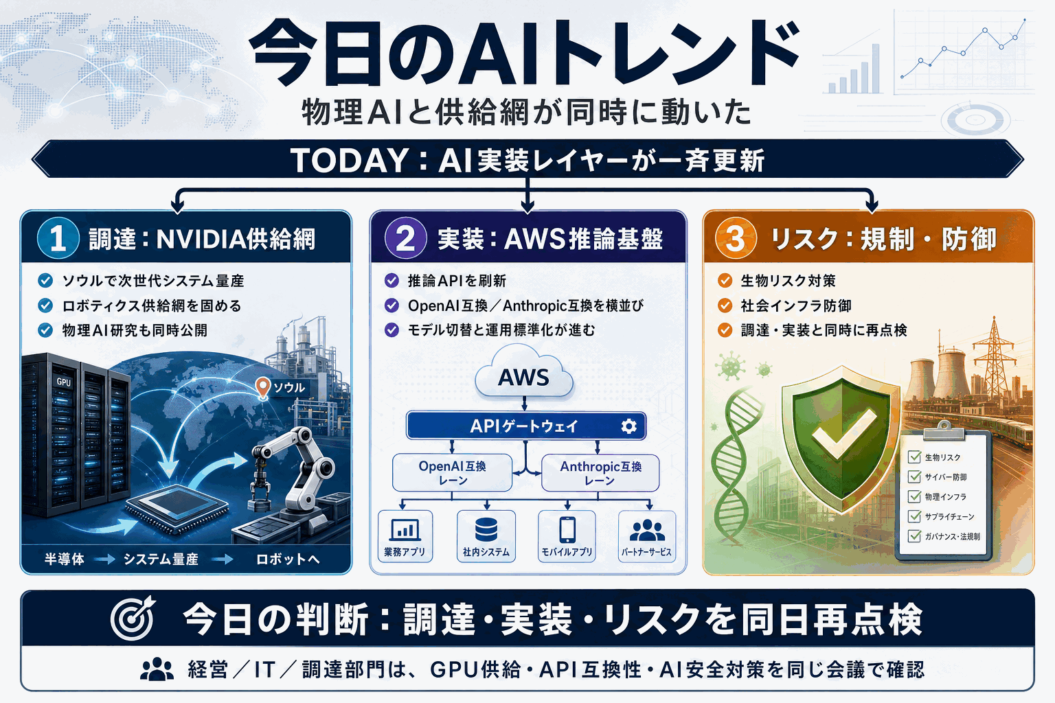 AWS推論基盤が主要モデルを横並び