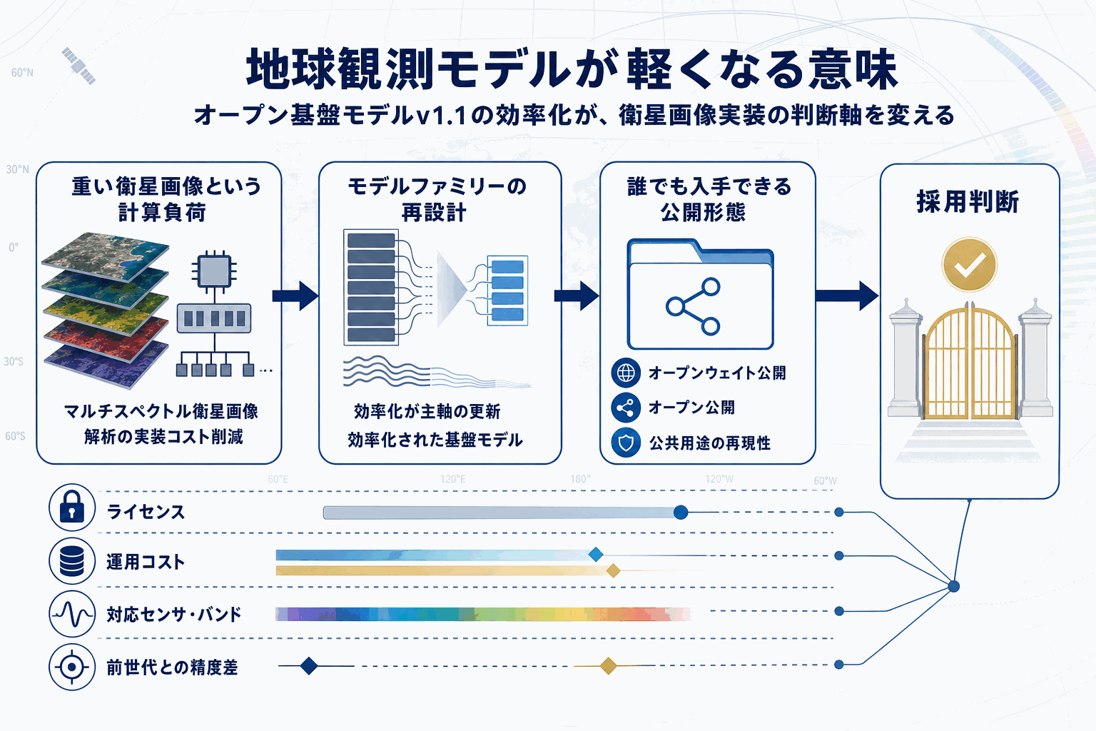 OlmoEarth v1.1公開｜地球観測AIが軽量化の本文内説明図