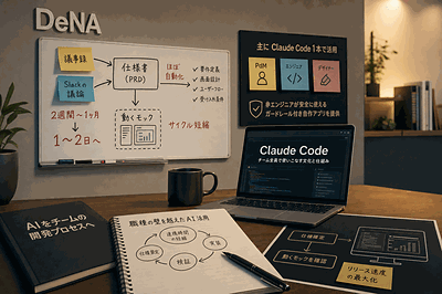 DeNA開発チーム：職種横断でAI活用