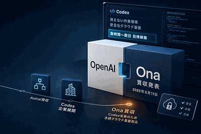 OpenAI：Ona買収を発表