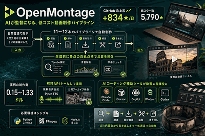 OpenMontage開発元：AI動画制作OSS公開