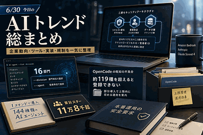 PAR・Mistral・AWS・HP等：権限分離とエージェント整備