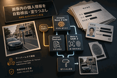 AWS：画像PII自動塗り手法公開