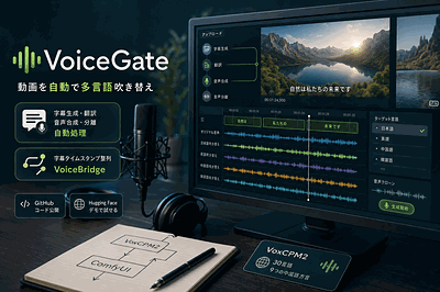 OpenBMBコミュニティ開発者：VoiceGate公開